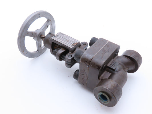 Powell C2221 B2 C1 Globe Valve 1/4" Socket Weld Rising Stem Carbon Class 1500