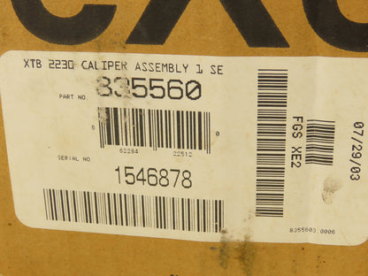 Nexen XTB-2230 Pneumatic Air Actuated Brake Caliper 835560
