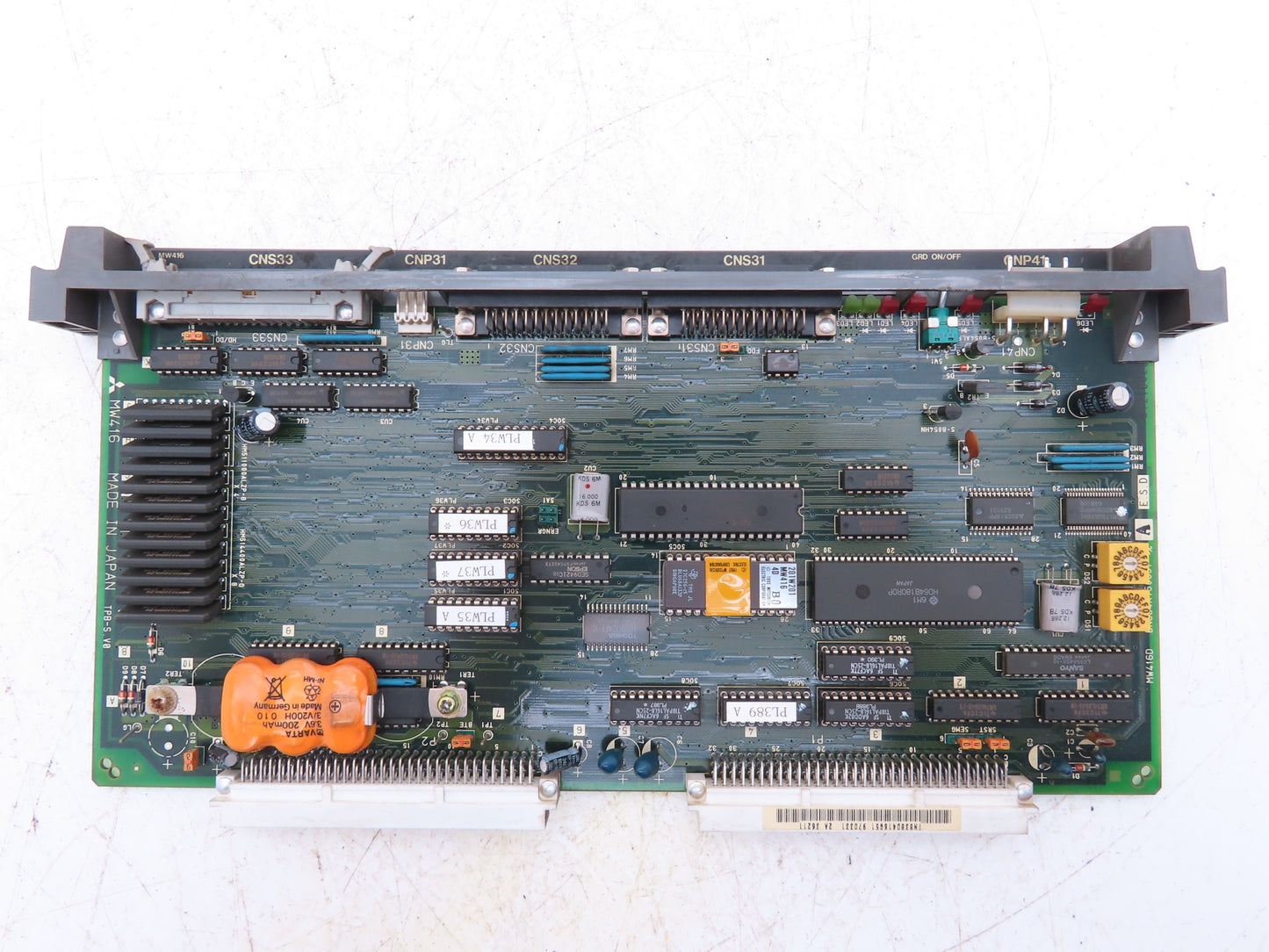 Mitsubishi BN634A750G51 CNC Printed Circuit Slot Rack Card PCB MW416D