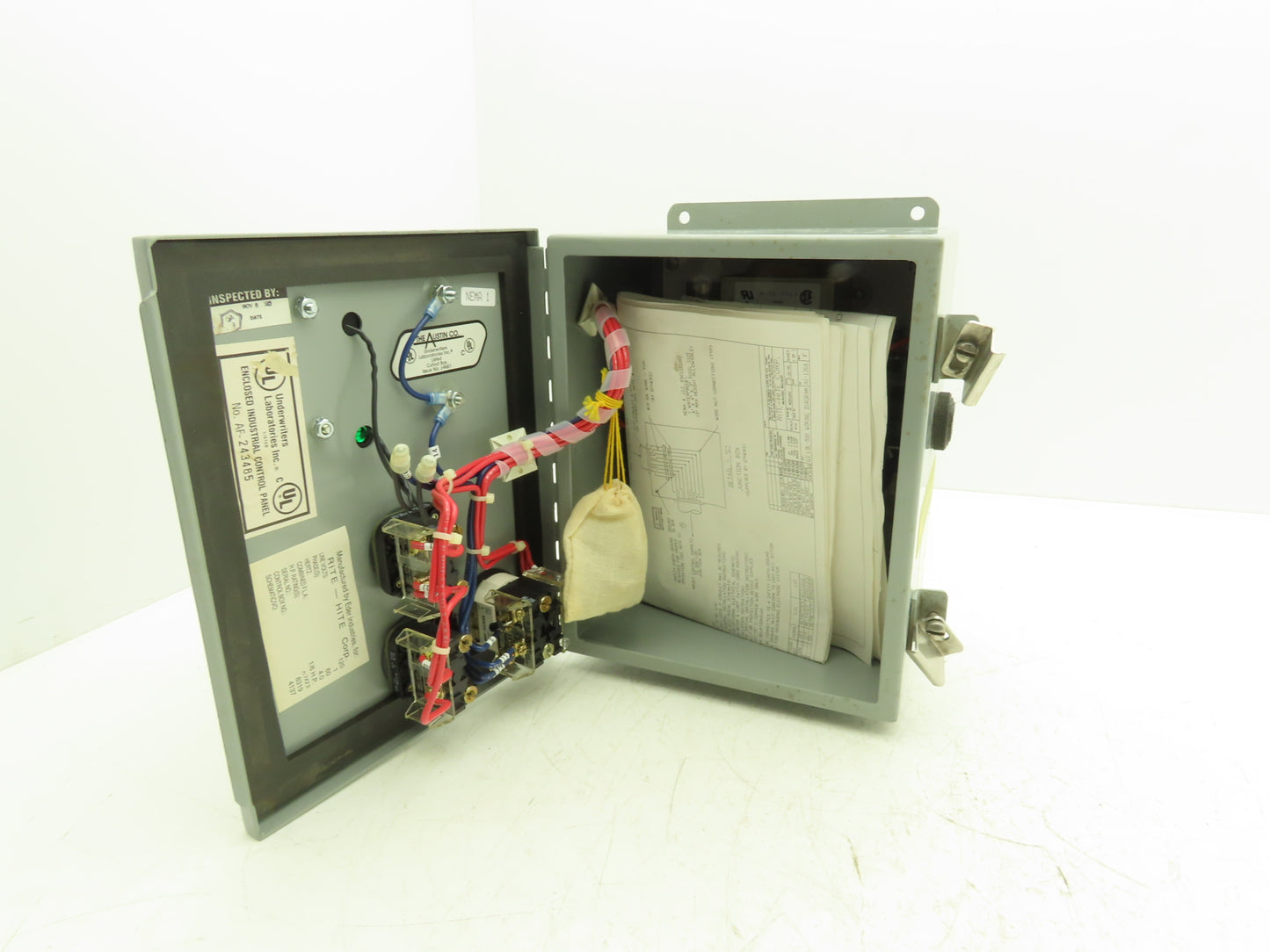 RITE-HITE DOK-LOK Vehicle Restraint Control Box 120V 1Ph 60Hz 1/6Hp w/Key