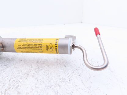Ayling & Reichert 3160TS Stainless Steel Safety Drum Pump Bung Adaptor Pail
