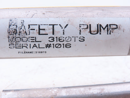 Ayling & Reichert 3160TS Stainless Steel Safety Drum Pump Bung Adaptor Pail