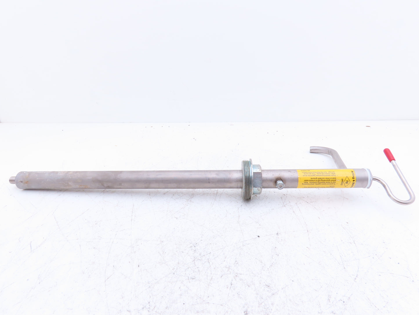 Ayling & Reichert 3160TS Stainless Steel Safety Drum Pump Bung Adaptor Pail