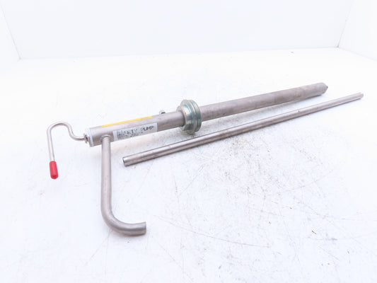 Ayling & Reichert 3160TS Stainless Steel Safety Drum Pump Bung Adaptor Pail