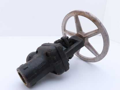 Velan 882003555 Globe Valve 1-1/2" Socket Weld Rising Stem 600PSIG Steel Body