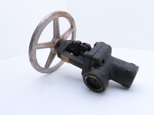 Velan 882003555 Globe Valve 1-1/2" Socket Weld Rising Stem 600PSIG Steel Body