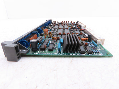 Mitsubishi BN634A234G51 CNC Printed Circuit Slot Rack Card PCB MW771C