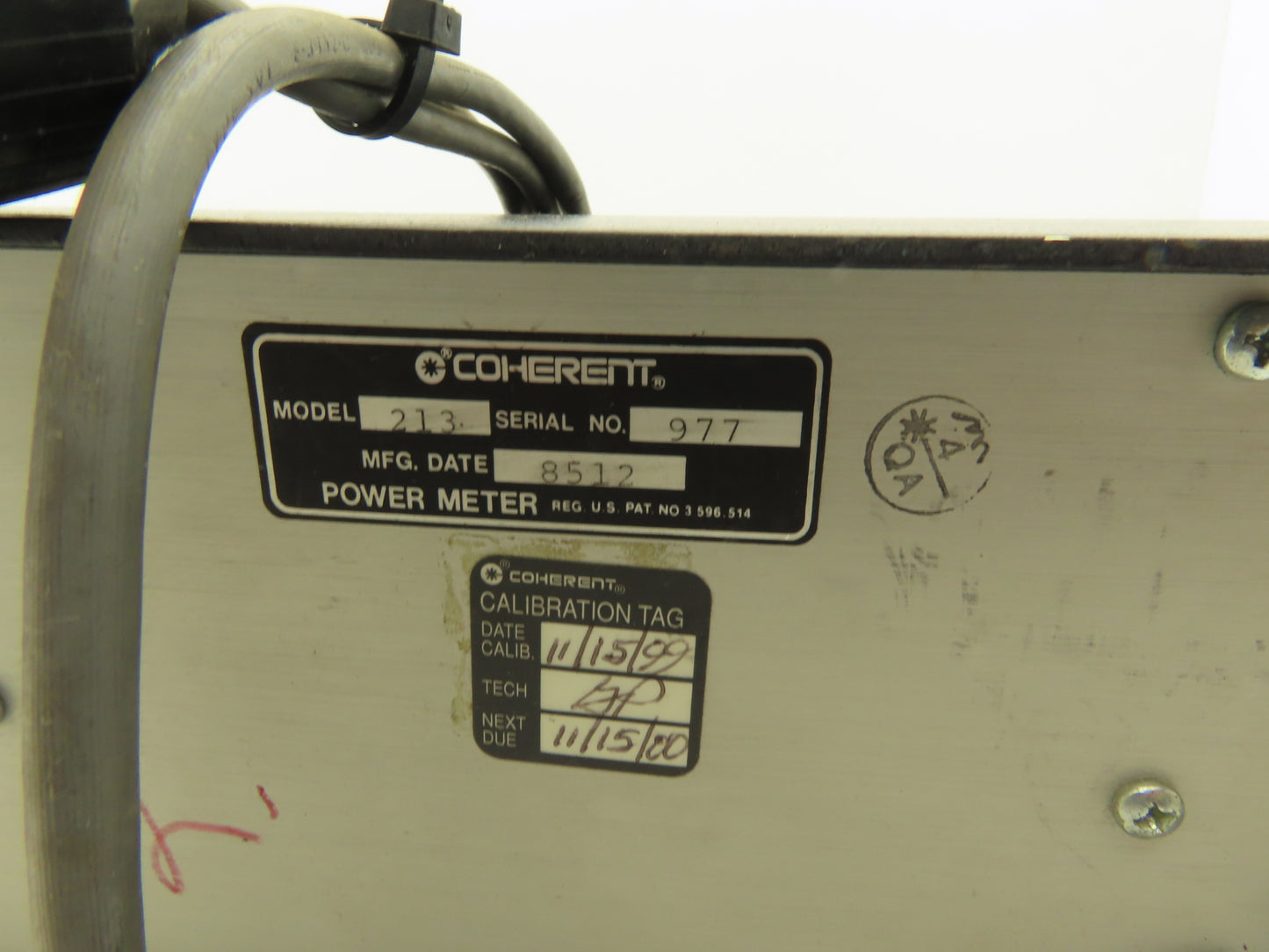 Coherent Model 213 Power Meter 115VAC
