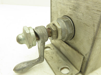 Madison Kipp SVH 4-Point Lubricator Sight Feed Oiler Pump Tank 9.75"L x 4"x 5.5"
