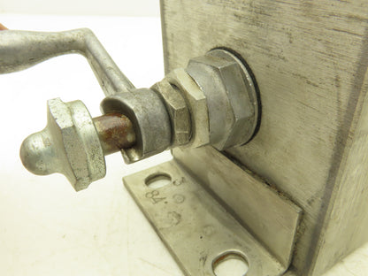 Madison Kipp SVH 4-Point Lubricator Sight Feed Oiler Pump Tank 9.75"L x 4"x 5.5"