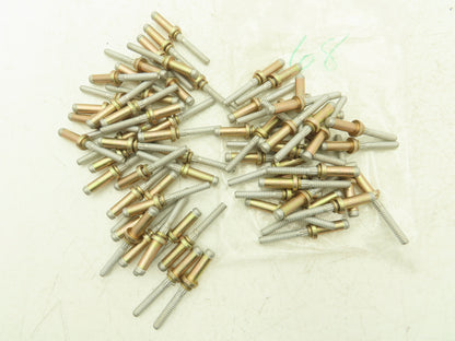 Huck MS90354-1009 Aircraft Grip Rivets 5/16" x .531/.595"  Lot of 68pcs