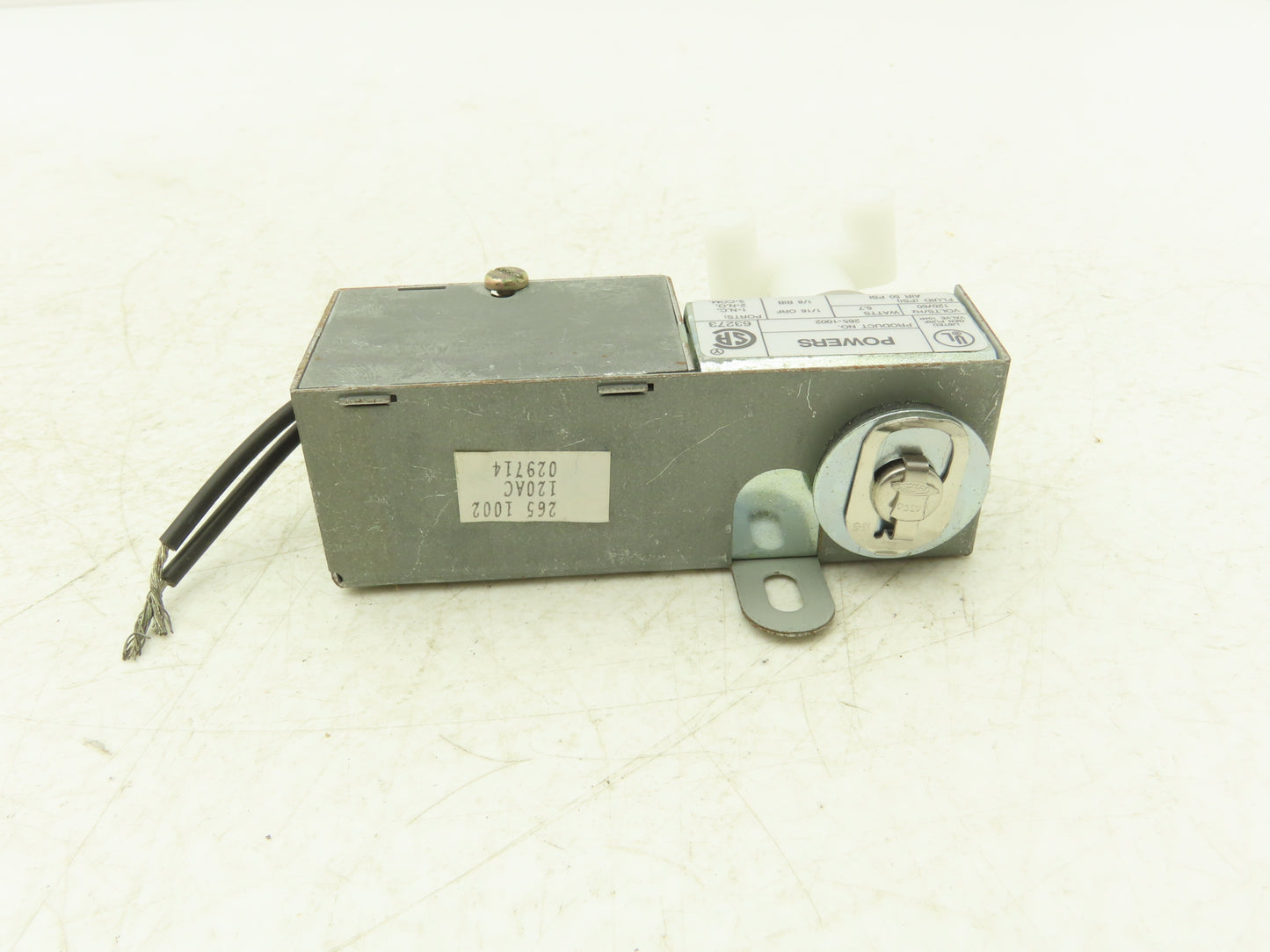 Powers 265-1002 Electric-Pneumatic Air Valve 3-Port 50psi 120V