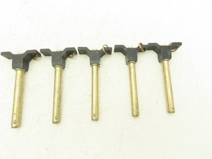 MS17985-626 Ball Lock Pin T-Handle Quick Release Aircraft Mil Spec 3/8" Lot of 5