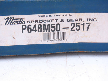 Martin P648M50-2517 Timing Pulley Sprocket 64T 50mm Belt 2517 Taper Lock