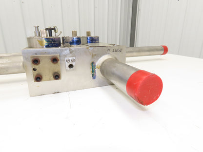HPS342 Pump Manifold Fluid Control 4 Directional Valves Stainless Construction