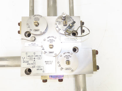 HPS342 Pump Manifold Fluid Control 4 Directional Valves Stainless Construction