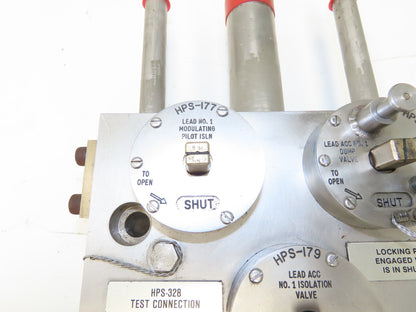 HPS342 Pump Manifold Fluid Control 4 Directional Valves Stainless Construction