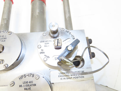 HPS342 Pump Manifold Fluid Control 4 Directional Valves Stainless Construction