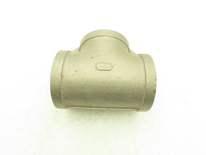 316 Stainless Steel Pipe Tee 4" NPT Class 150