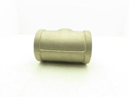 316 Stainless Steel Pipe Tee 4" NPT Class 150