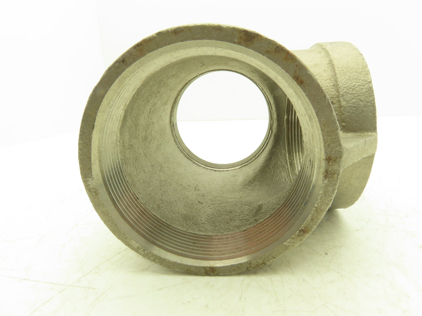 316 Stainless Steel Pipe Tee 4" NPT Class 150