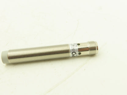 Micro Detectors AM1-A0-4H Inductive Proximity Switch 10-30VDC 12mm OD x 75mm OAL