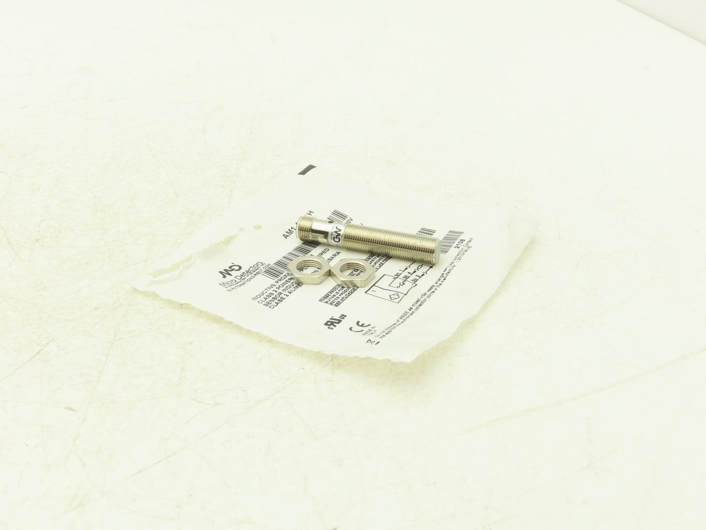Micro Detectors AM1-AP-1H Inductive Proximity Switch/Sensor 10-30VDC 18mm OD