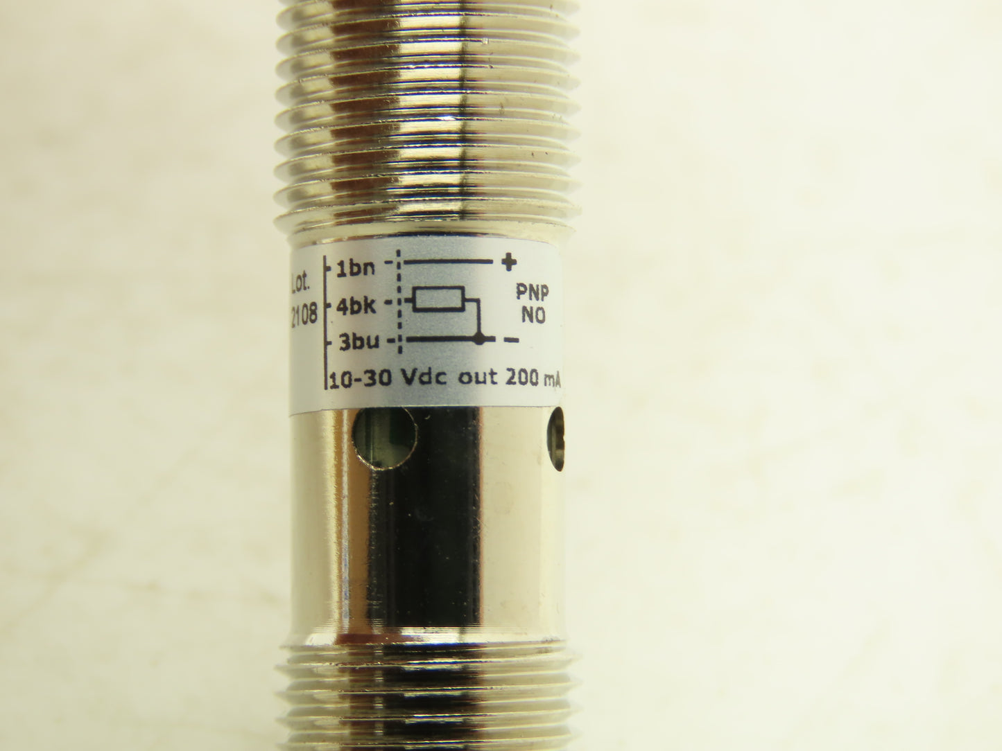 Micro Detectors AM1-AP-1H Inductive Proximity Switch/Sensor 10-30VDC 18mm OD