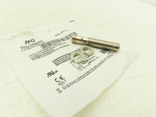 Micro Detectors AM1-AP-1H Inductive Proximity Switch/Sensor 10-30VDC 18mm OD
