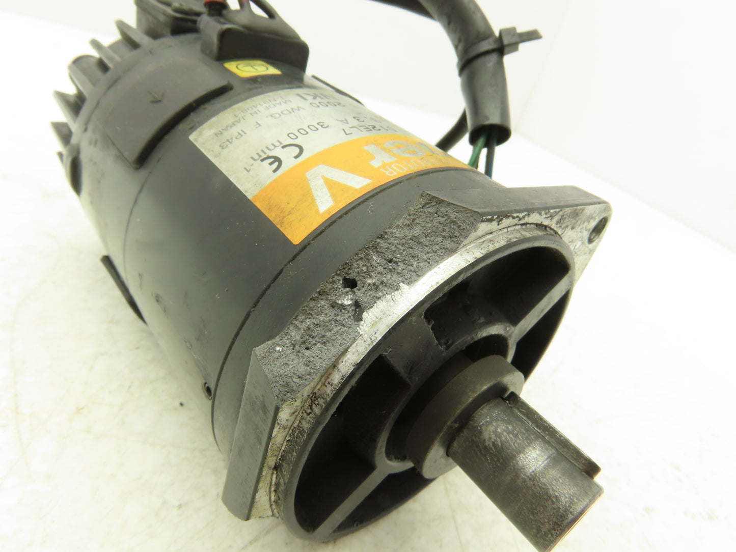 Sanyo Denki V720-012EL7 Super V DC Servo Motor 80 VDC With Encoder READ