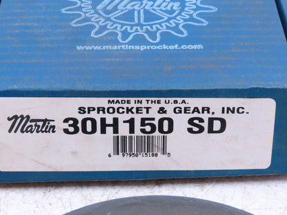 Martin 30H150 SD Timing Pulley Sprocket 30T 1.5"Belt QD SD Bushing
