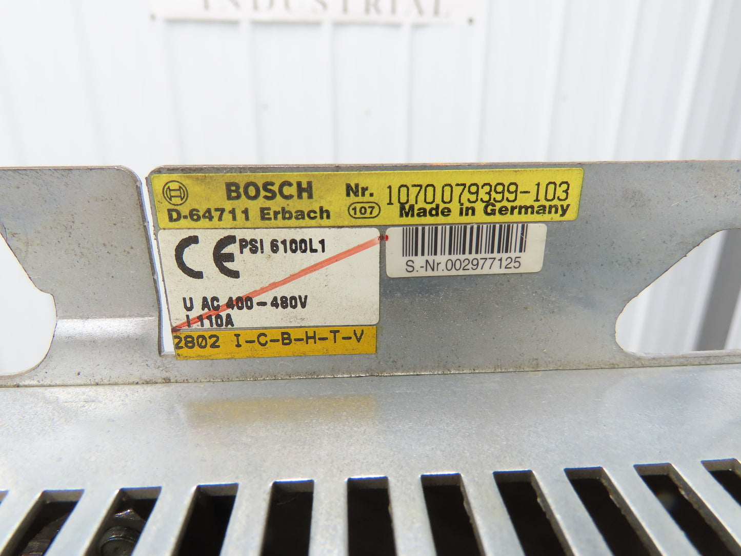 Bosch 1070079399-103 Servo Drive w/ Control Interface & Ethernet Communication