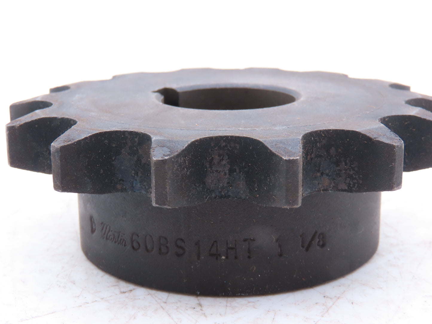 Martin 60BS14HT 1-1/8 #60 Roller Chain Sprocket 14-Tooth 1-1/8" Bore  Lot of 2