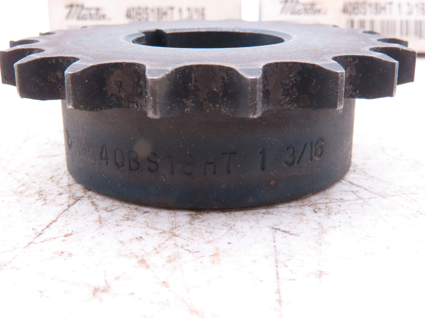 Martin 40BS18HT 1-3/16 #40 Roller Chain Sprocket 18-Tooth 1-3/16" Bore  Lot of 2