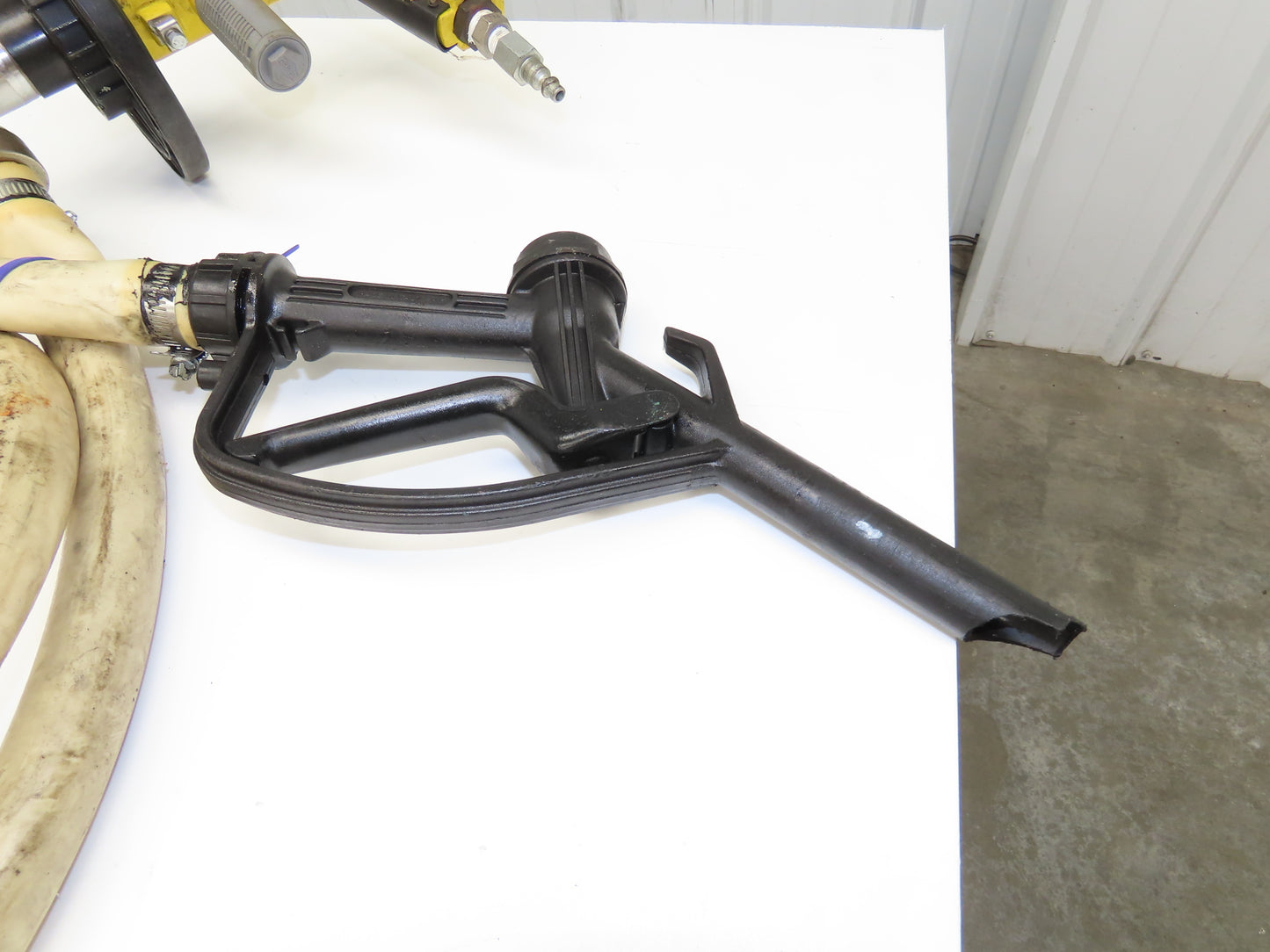 Lutz MD-2 Pneumatic Air Mixer Drum Container Pump 48" Tube w/Hose Niro 41-R DL