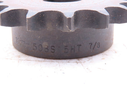 Martin 50BS15HT 7/8 #50 Roller Chain Sprocket 15-Tooth 7/8" Bore  Lot of 3