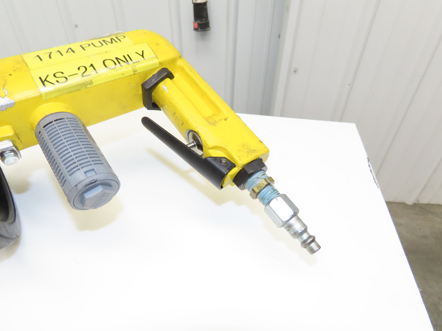 Lutz MD-2 Pneumatic Air Mixer Drum Container Pump 48" Tube w/Hose Niro 41-R DL