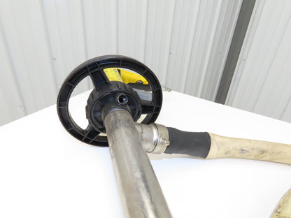 Lutz MD-2 Pneumatic Air Mixer Drum Container Pump 48" Tube w/Hose Niro 41-R DL