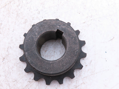 Martin 4016 1 #40 Chain Coupling Sprocket Half 16-Tooth 1" Bore  Lot of 3