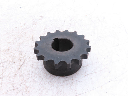 Martin 4016 1 #40 Chain Coupling Sprocket Half 16-Tooth 1" Bore  Lot of 3