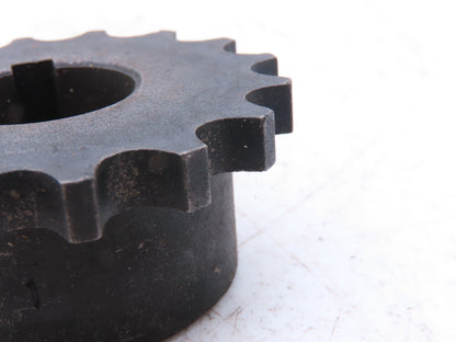 Martin 4016 1 #40 Chain Coupling Sprocket Half 16-Tooth 1" Bore  Lot of 3