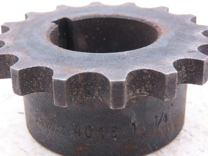 Martin 4016 1-1/4 #40 Chain Coupling Sprocket Half 16-Tooth 1-1/4" Bore Lot of 4