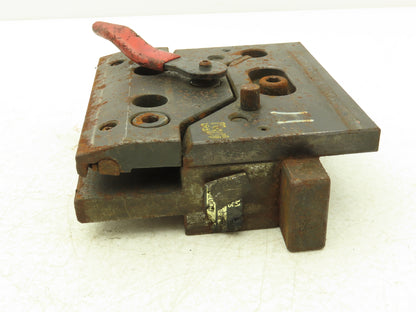 Amada 902000 Brake Press Tool Die Holder Clamp With Two Holders 1/2" Tang