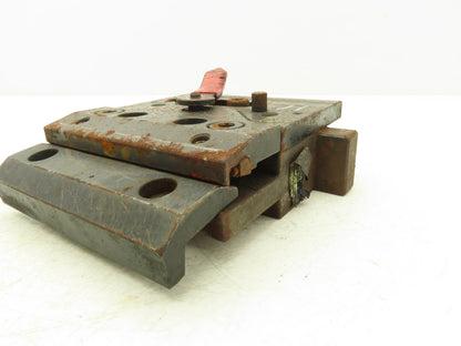 Amada 902000 Brake Press Tool Die Holder Clamp With Two Holders 1/2" Tang