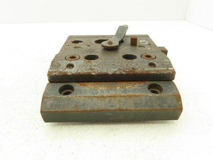 Amada 902000 Brake Press Tool Die Holder Clamp With Two Holders 1/2" Tang