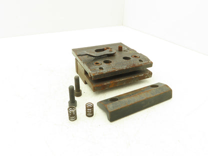 Amada 902000 Brake Press Tool Die Holder Clamp With Two Holders 1/2" Tang