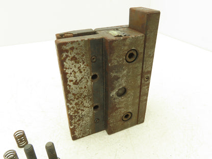 Amada 902000 Brake Press Tool Die Holder Clamp With Two Holders 1/2" Tang