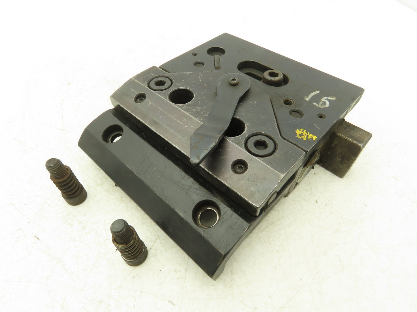 Amada 902000 Brake Press Tool Die Holder Clamp With Two Holders 1/2" Tang
