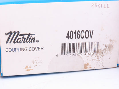 Martin 4016COV #40 Roller Chain Coupling Cover 4"OD  Lot of 3