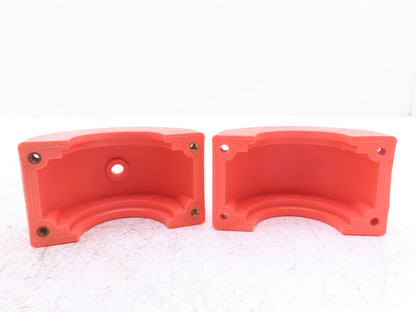 Martin 4016COV #40 Roller Chain Coupling Cover 4"OD  Lot of 3